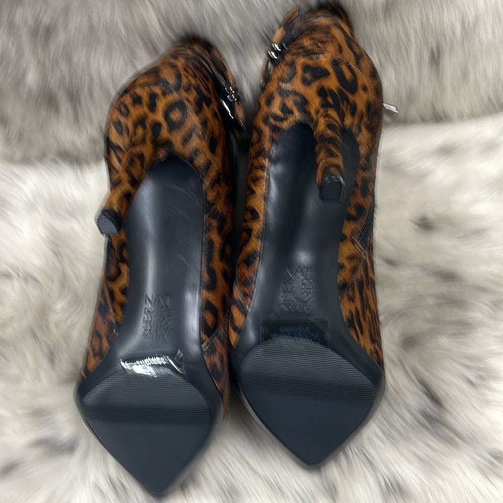 Naturalizer Women's Leopard Print Ankle Heeled Booties (SZ 9) NWOB - Picture 8 of 12